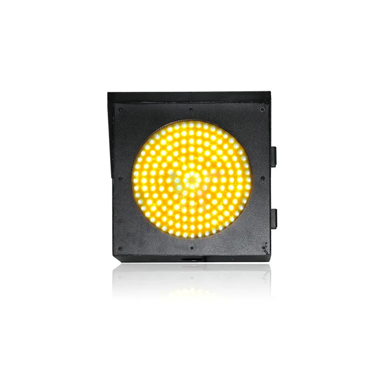 AC220V New fog lights 200mm round design yellow LED traffic flashing warning light