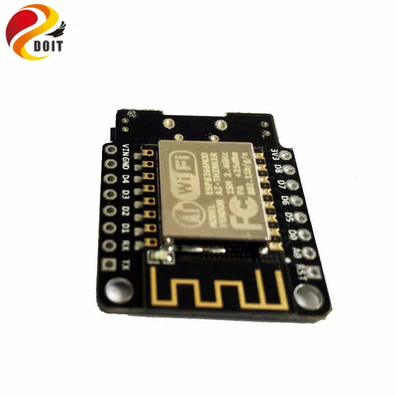 DOIT Mini NodeMCU ESP8266บอร์ดพัฒนา WiFi ขึ้นอยู่กับ ESP-12F 4M ไบต์ ESP 12F Lua IoT DIY RC