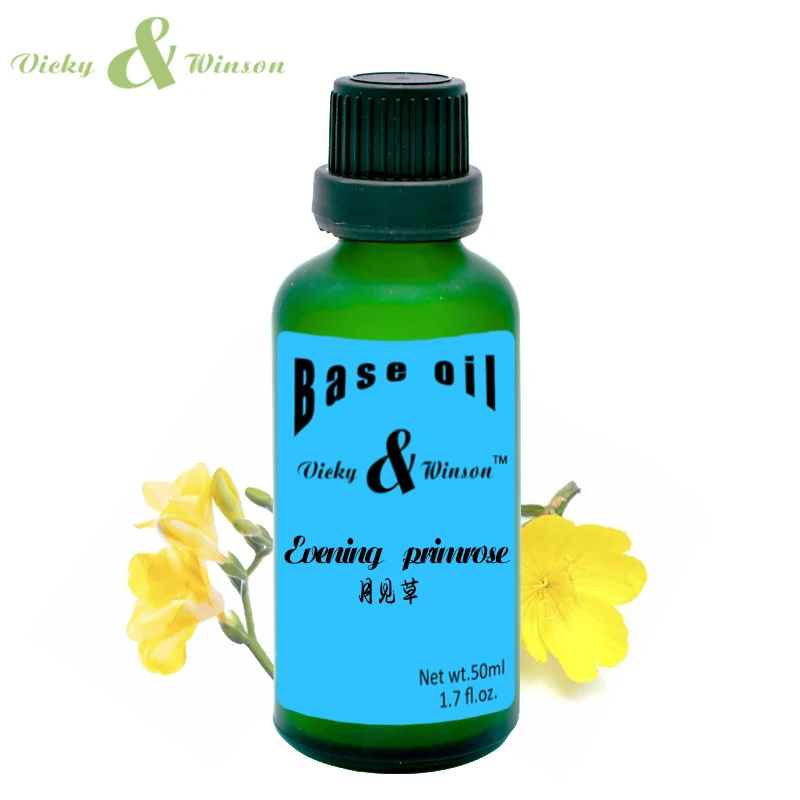 Vicky e winson olio di enotera 50ml di Olio di Base Luminosità Viso Olio La Cura della pelle Sbiancamento Idratante Aumentare L'elasticità Della Pelle VWJC19