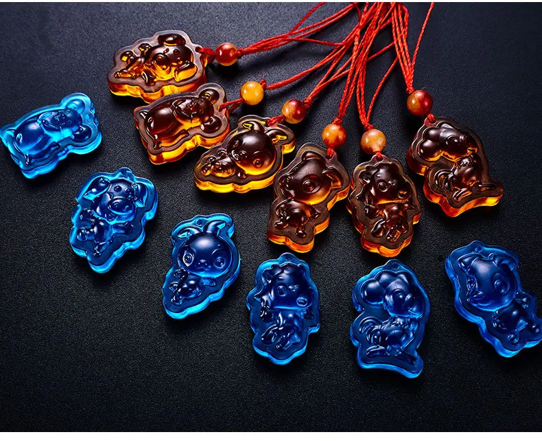 1PC 12 Chinese Zodiac Shaped Liquid Silicon UV Resin Mold for Making Jewerly Earrings Hair Accessories Jewelry Tools