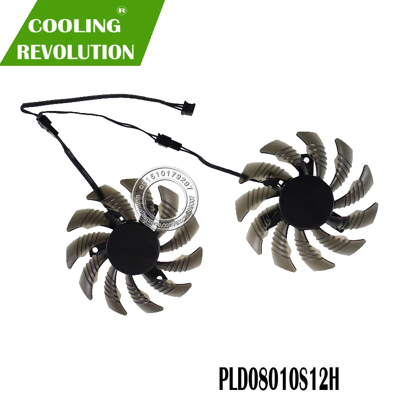 

78MM T128010SM PLD08010S12H FAN 12V Cooling Fan For Gigabyte GV-N960OC GTX 960 fan Graphics Video Card Cooler Fan