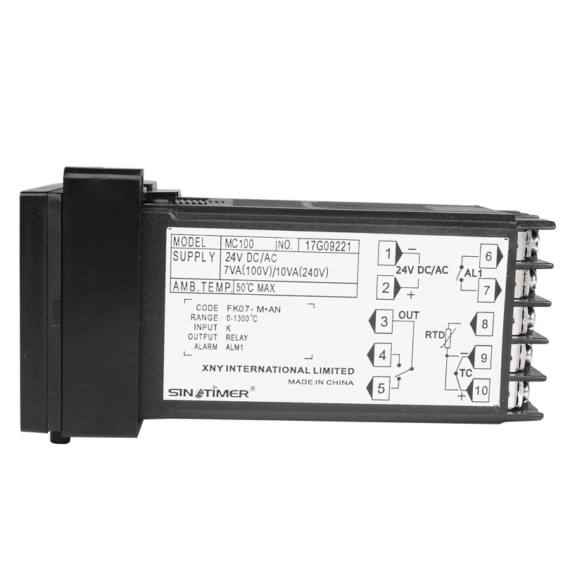 Power 12V DC Digital Intelligent PID Temperature Controller Regulator Thermostat Thermocouple K/J sensor Input Relay Output