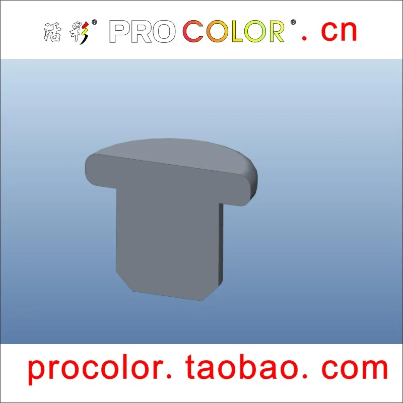 Kitchen Wardrobe Cabinet Part T type solid Translucent silicone Rubber sealing watertight plug 4.76 3/16\