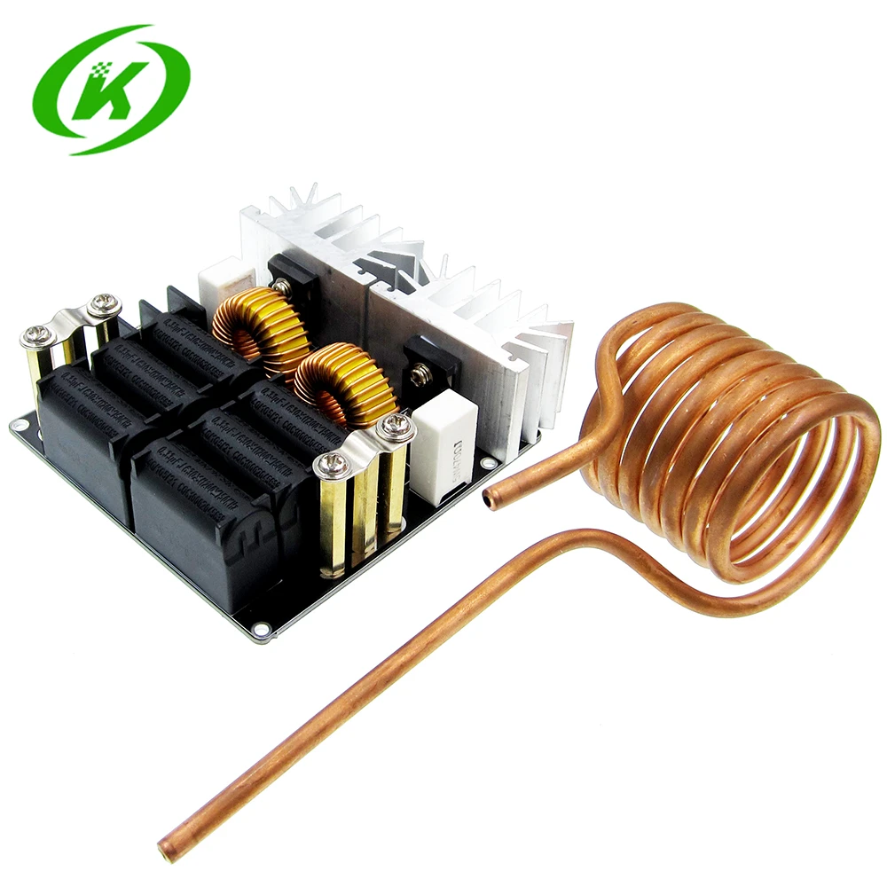 1Set 20A 1000W 12V-48V ZVS Low Zero Voltage Induction Heating Board Module Flyback Driver Heater High Power For DIY