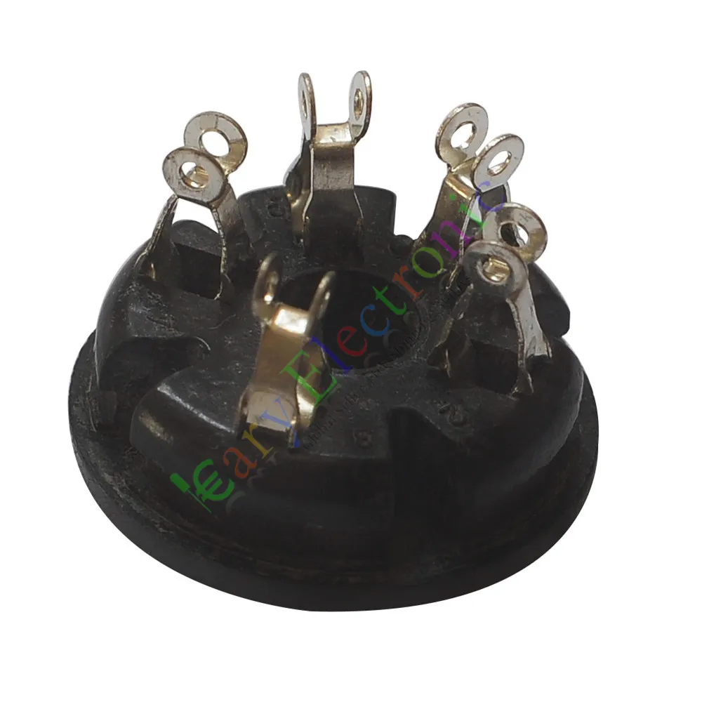 

Wholesale and retail 4pc 5Pin Bakelite Vacuum Tube Sockets Value for FD422 807 audio amps radio DIY free shipping