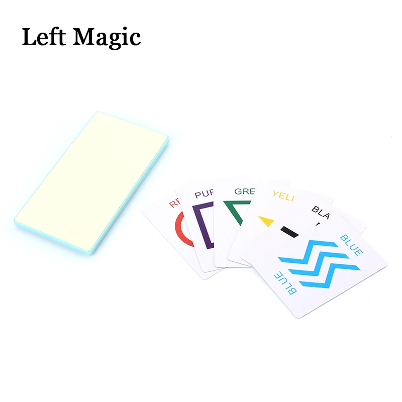 Prediction Blackboard Children Magic Tricks Toys Props Mind Reading ESP Cards Close Up Magic Props  Accessories Illusions Street