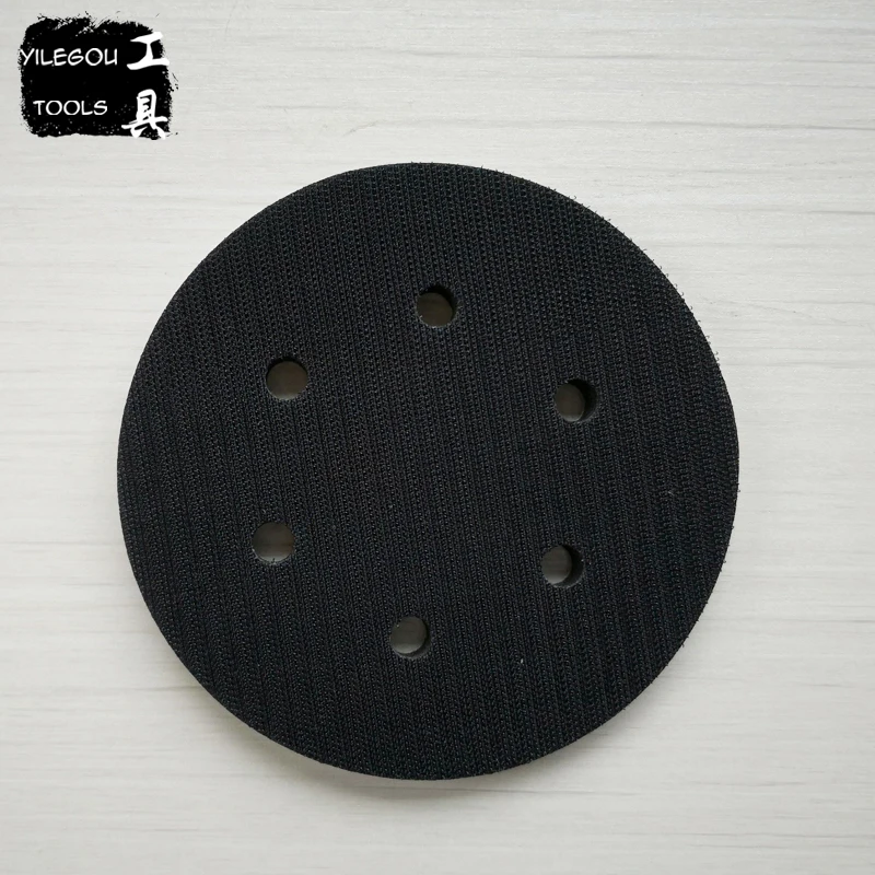 

2 Pieces 6" or 150mm 6 Hole Sander Crash Pad 6 Inches 6 Hole Sponge Buffer Cushion For Sander Machine