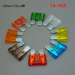 Shhworldsea Medium Car Blade Fuses Assortment Standard Fuse 1A 2A 3A 5A 7.5A 10A 15A 20A 25A 30A 35A 40A Auto Car Truck