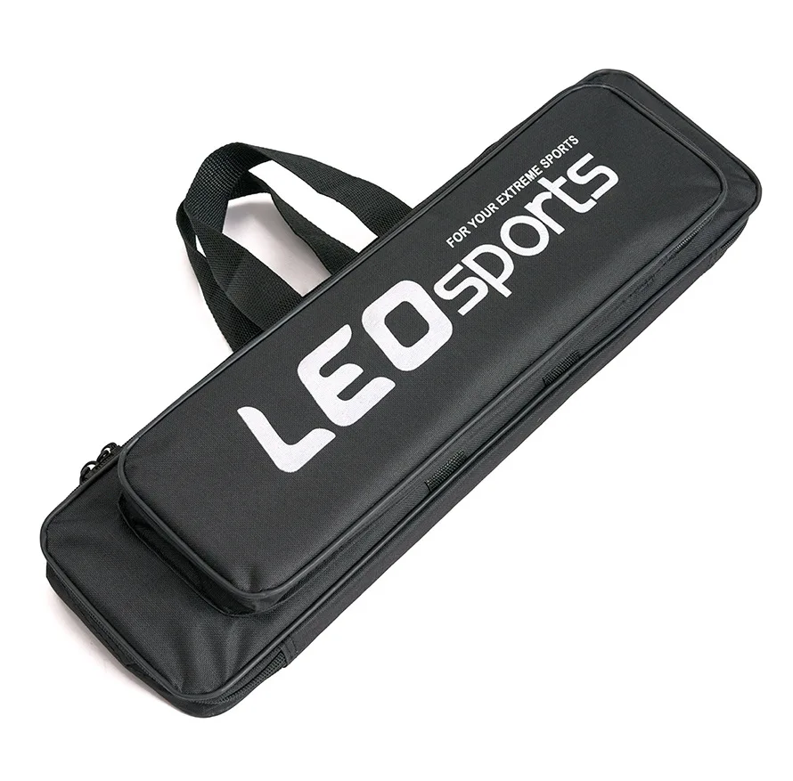 Doppelschichtige Oxford-Stoff-Angeltasche 50cm 80cm 70cm Eisangelruten-Schutztasche mit Seitenreißverschluss Zubehörbox Ausrüstung – Detail 4