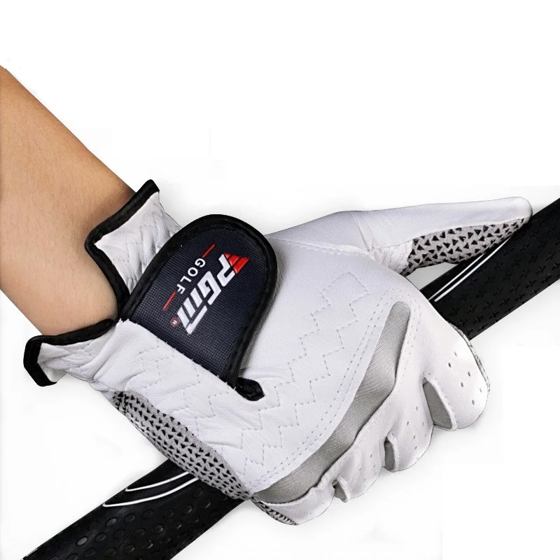 PGM Breathable Golf Gloves Left or Right Hand Leather Golf Golves Sheepskin Ladies Golf Gloves Anti-slip 1PC