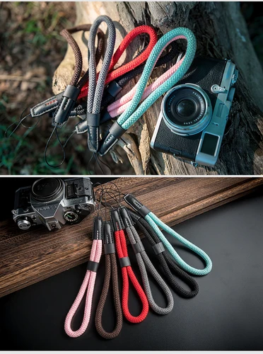 Imagen 2 del producto BIZOE correa de muñeca para cámara digital agarre de mano poliéster algodón para Fujifilm Canon Nikon Sony Polaroid Pentax Panasonic correa para cámara