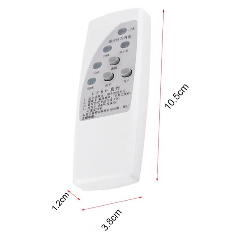 Imagem -06 - Rfid Cartão Duplicador Copiadora 125 250 375 500khz Cr66 Rfid Scanner Programador Leitor Escritor Duplicador 125khz