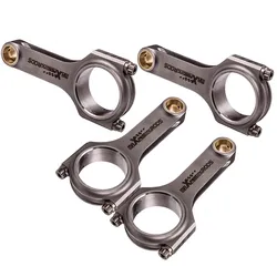 Connecting Rod Rods for Fiat Lancia Delta integrale 2.0 16v Turbo 145MM ARP2000 Bolts 800hp Con Rods Bielle