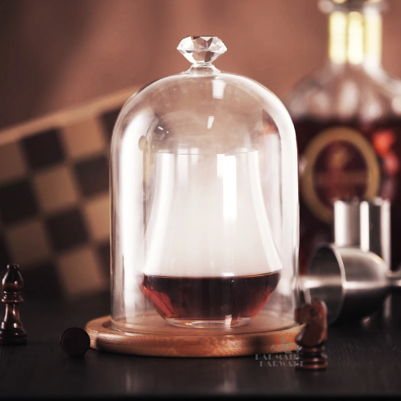 

Cover Glass Lid For Cocktail Bar Tools