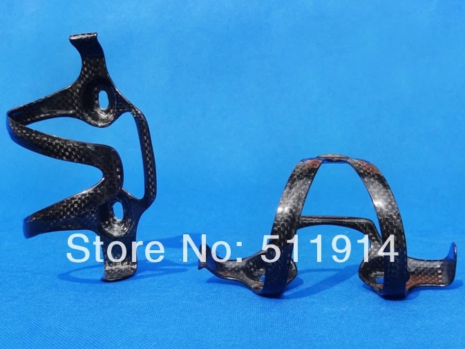 FLX-CG-D28  brand new full carbon glossy mtb road bike TT water bottle cage (2 pcs cages)