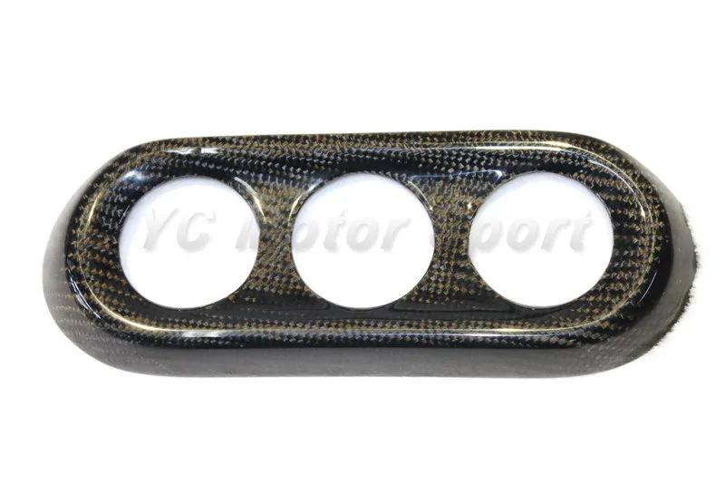 Car Accessories Carbon Fiber Air Control Panel Cover Fit For 2008-2012 EVO X EVO 10 RA HVAC Control Panel Cover