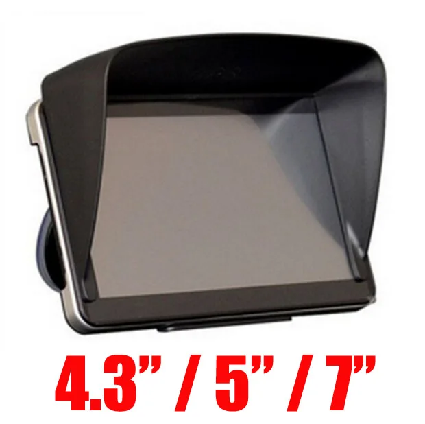 

GPS Navigation Accessories 4.3 / 5 / 7 / Inch Frame GPS Universal Sunshade Sun Shade GPS Screen Visor Hood Block