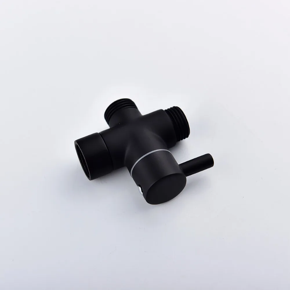 Válvula de 3 vías de latón macizo, válvula de interruptor desviadora de 3 vías, válvula desviadora de ducha de 3 vías, válvula adaptadora en T G1/2, para ducha, ducha de mano y Válvula de 3 vías de latón macizo, válvula de interruptor desviadora de 3 vías, válvula desviadora de ducha de 3 vías, válvula adaptadora en T G1/2, para ducha, ducha de mano y