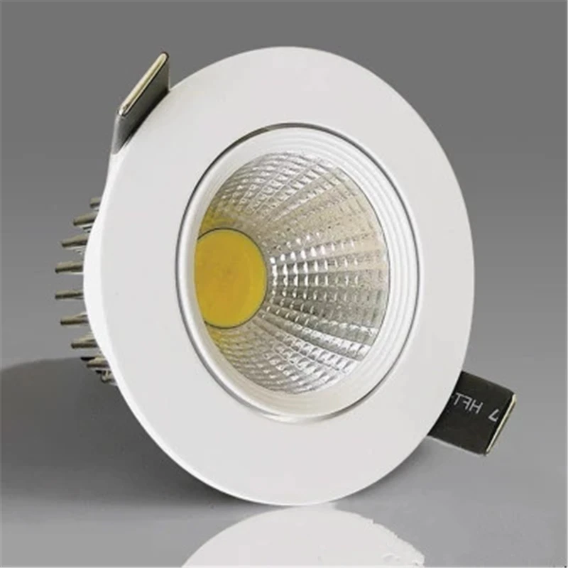 

10PCS Dimmable Led downlight light COB Ceiling Spot Light 5W 7W 9W 12W 85-265V ceiling recessed Lights Indoor Lighting