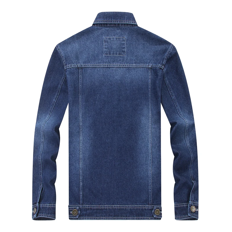 New Arrival Denim Jacket Men Washed Cowboy Stand Collar Hip Hop Ripped Street Designer Men Jeans Coat Wholesale price Coat