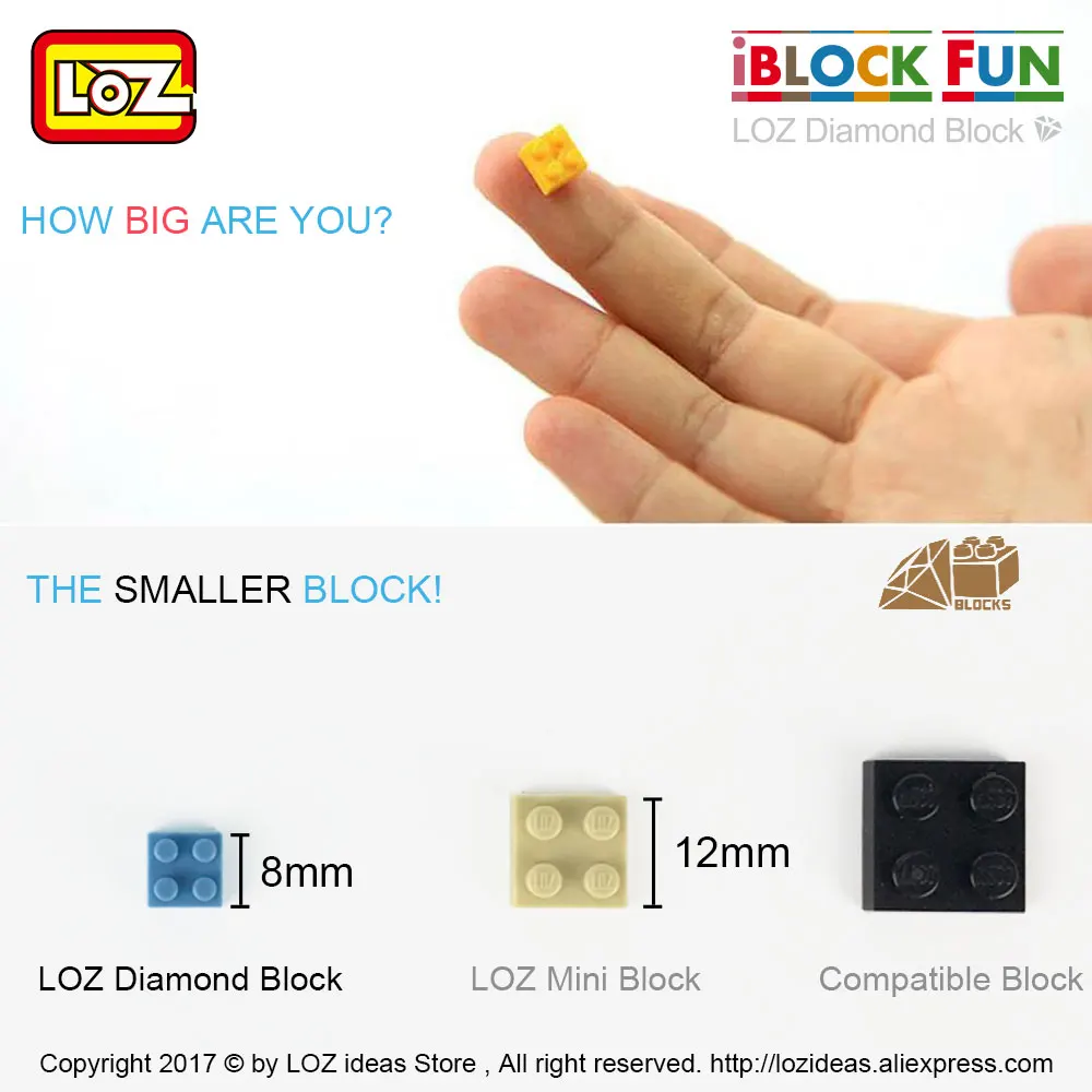 Loz-Diamond Blocks Character Anime Figurine Girl para crianças, Iblock Fun Building Bricks, Pixel Toys Kit, Iblock Figura Boneca, Janpan, 9752