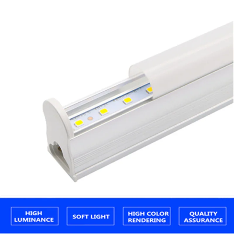 Imagem -03 - Parede do Tubo Tubo de Led Lâmpada de Luz Integrado t5 w 12 w 30 cm 60 Centímetros 300 Milímetros 600 Milímetros t5 Luzes Led Smd 2835 Iluminação Quente Branco Frio