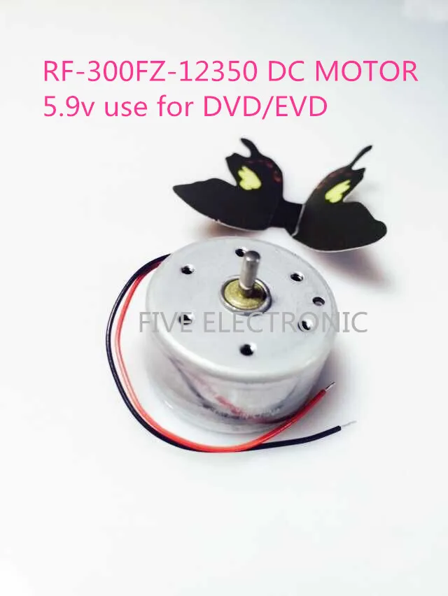 

RF-300FZ-12350 Micro DC MOTOR , 300 MOTOR use for DVD PLAYER/REPEATER/RECORDER/DIY MODELS