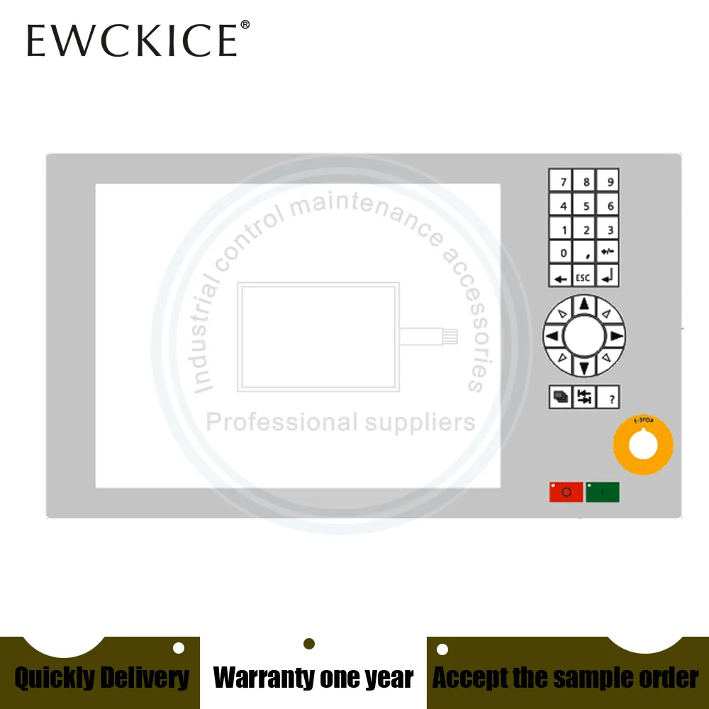 NEW 5AP980.1505-K30 5AP980.1505 K30 HMI PLC Membrane Switch keypad keyboard Industrial control maintenance accessories