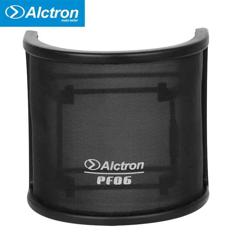 Alctron PF06 Microphone Pop Filter,Pop Shield,Pop Screen,Mic Screen,ABS plastic features lightweight,stable structure and sturdy