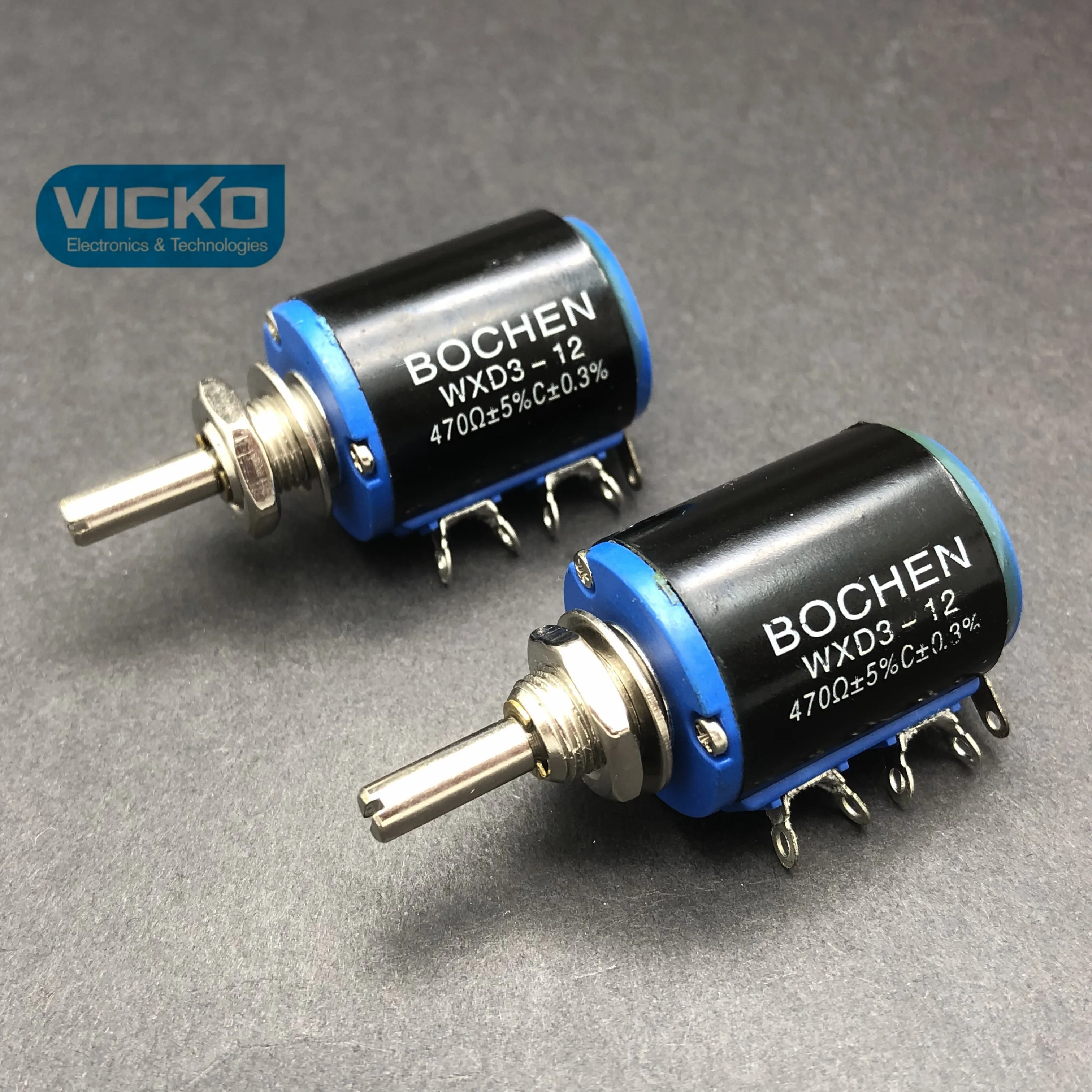 [VK] BOCHEN WXD3-12 precision multi-turn around potentiometer 560R 680R 1K switch