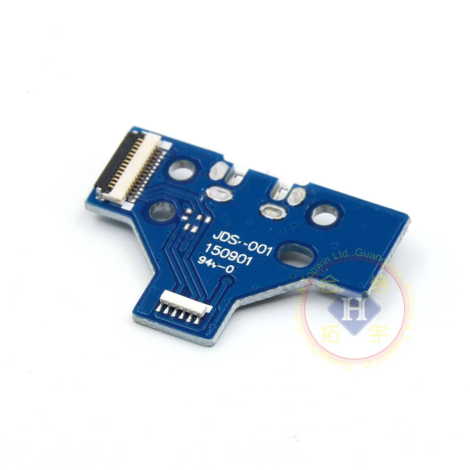 5pcs/lot 14 pin USB Charger power port PCB Board JDS-001 Repair Parts For PS4 Controller gamepad DualShock 4 replacement