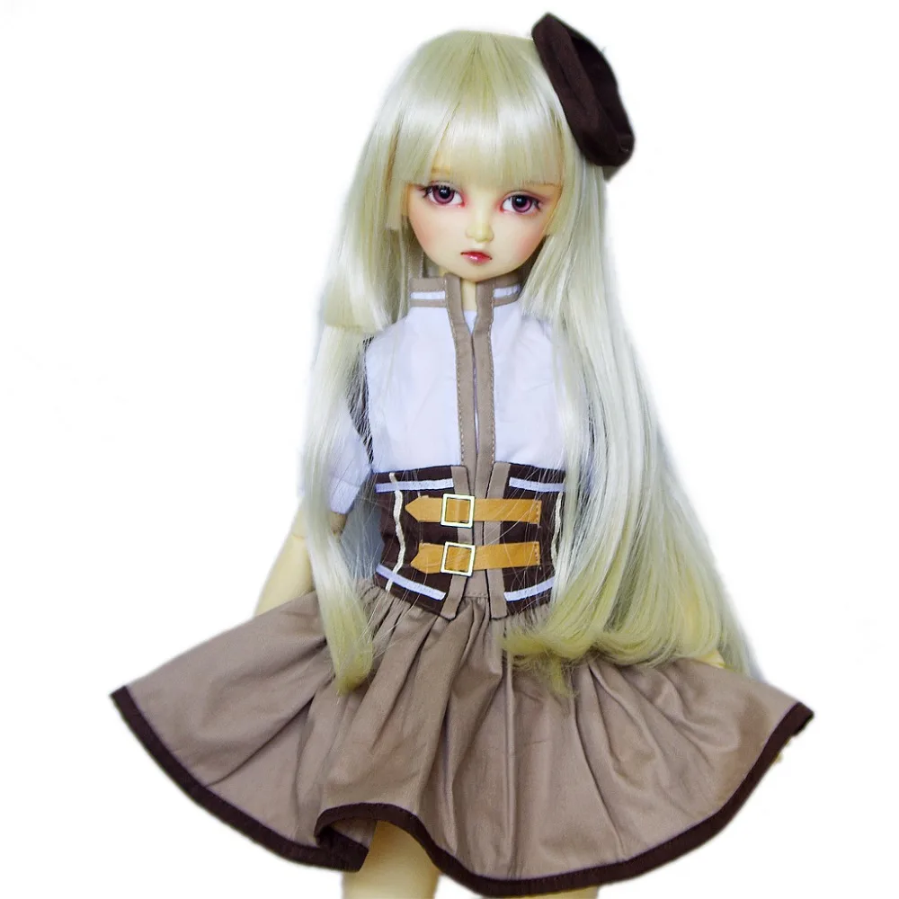 

[wamami] 244# Puella Magi Madoka Cosplay Costume/Uniform for 1/4 MSD 1/3 SD DD DZ BJD Doll