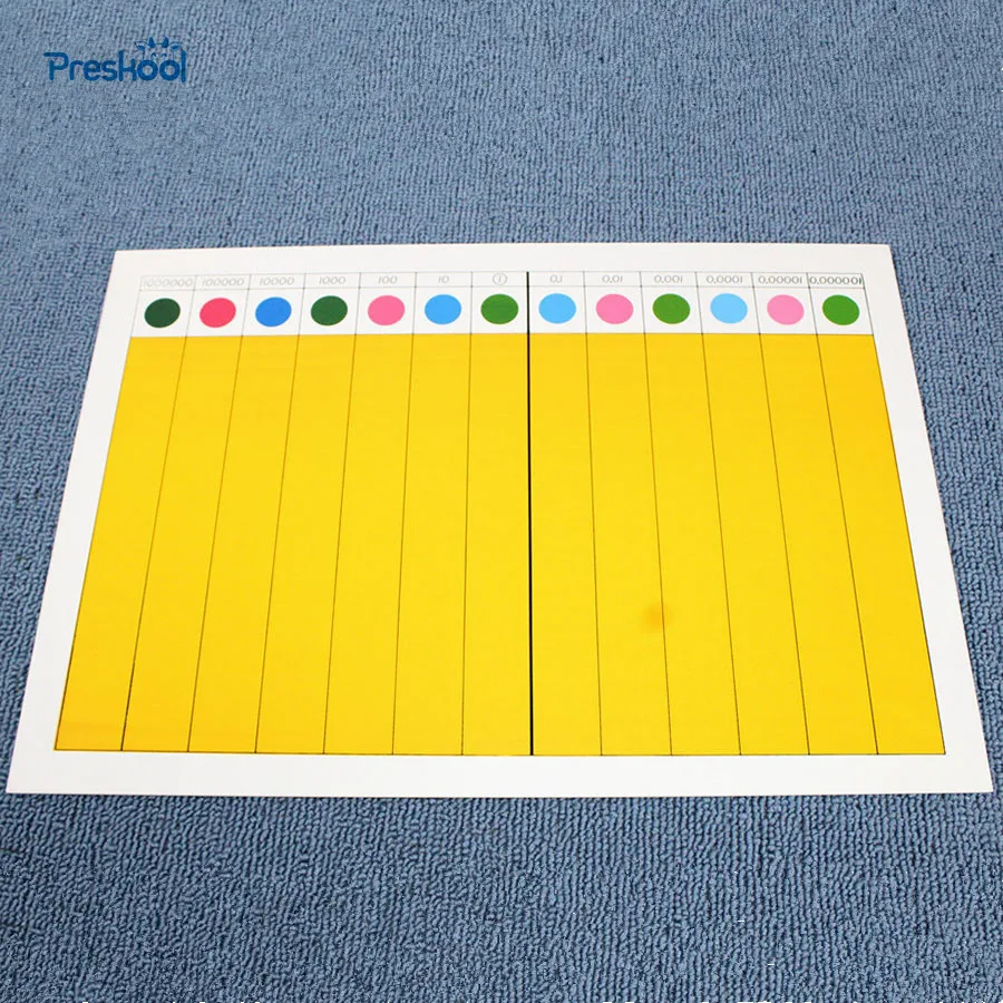 

Montessori Kids Toy Point Game 1 Board Intelligent Multicolor Preschool Brinquedos Juguets