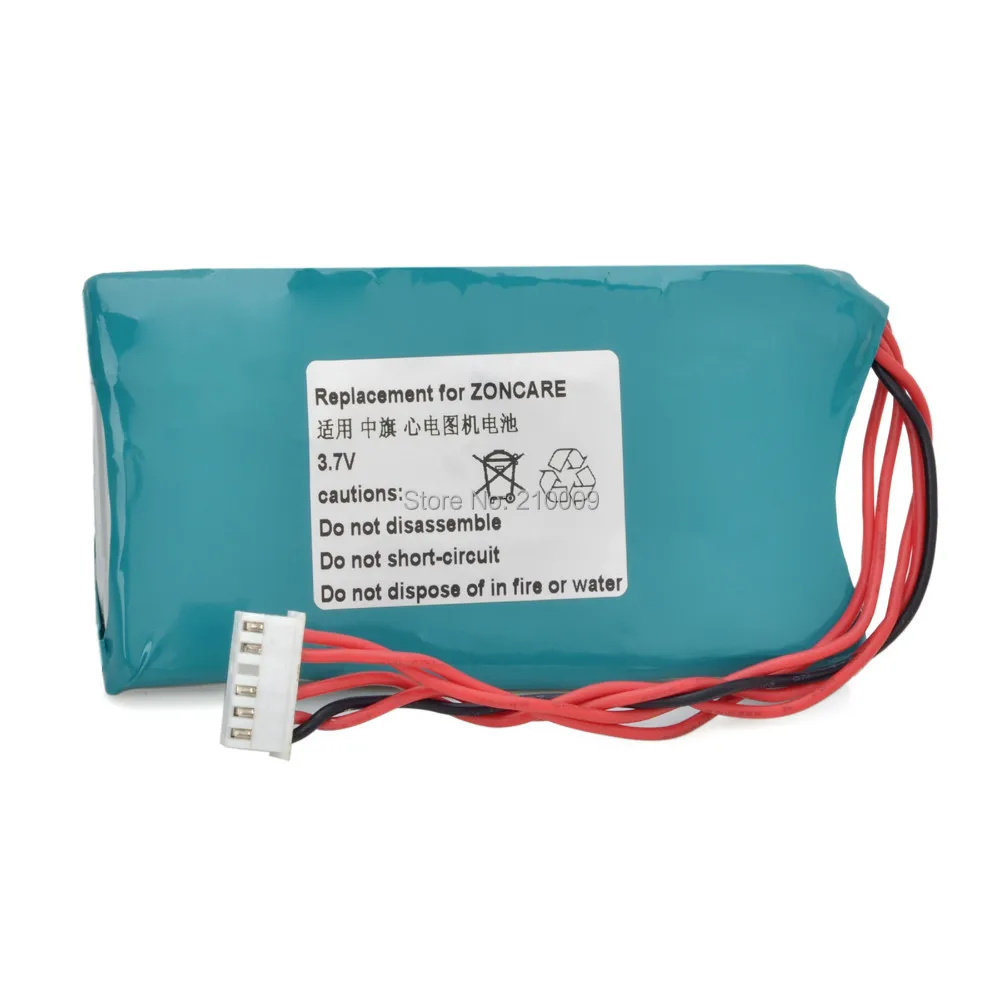 Medical battery Replacement For ECG BAT-120005,WPCO5-1041,ZQ-1203C,ZQ-12,ZQ-1203G rechargeabl Li-Polymer battery pack