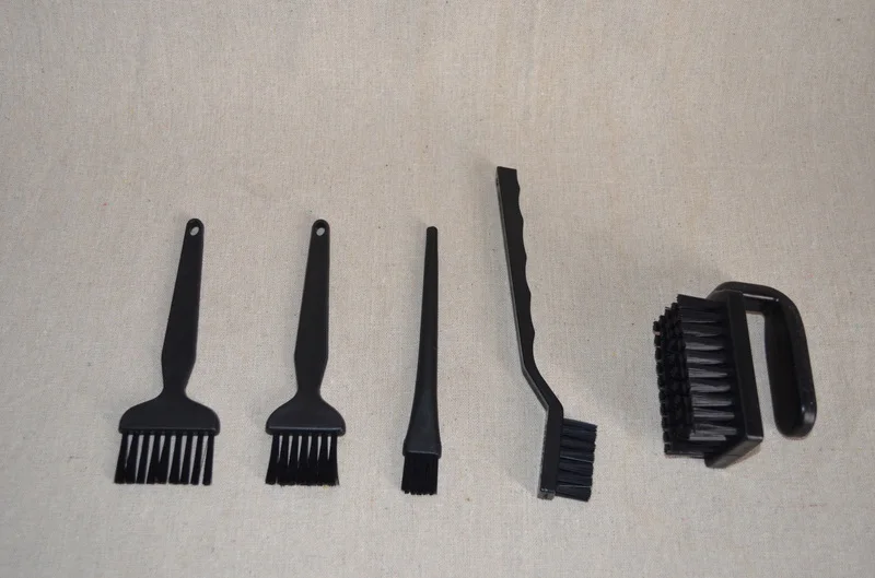 New 5pc/set Anti-static brush Nylon Brush ESD brush for BGA SMT PCB repair reballing Brush machines BGA rework