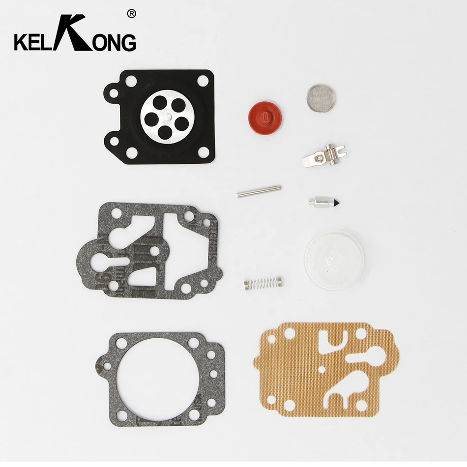 Carburetor Repair Kits With Primer Bulb For Brush Cutter CG260 CG330 CG430 CG520 GX35,40-5 43CC 52CC Chinese Trimmer Spare Parts