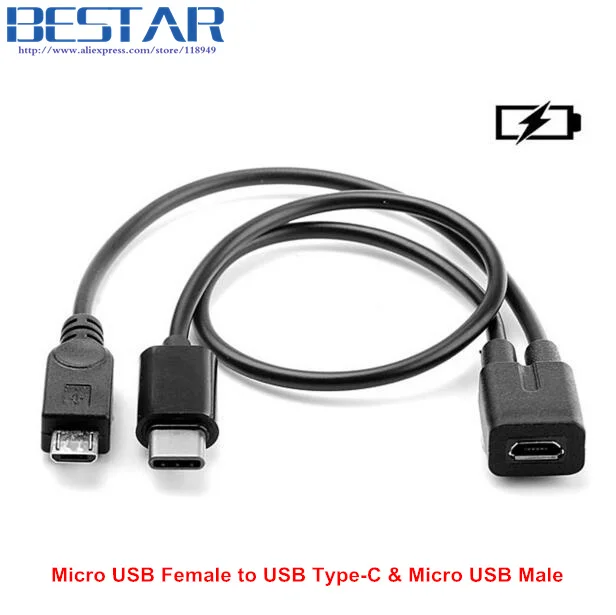 2 In 1 Micro Usb Fe… - image