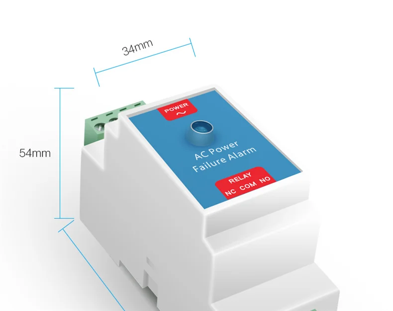 AC Power Failure Alarm Power outage Power cut sensor Aquarium power failure detection 220v/380v three-phase alarm controller