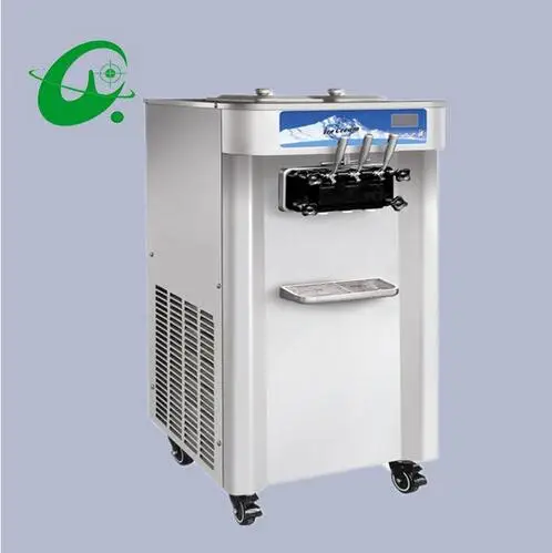 3 flavor soft ice cream machine 40L/H Commercial Electric Soft Serve ice cream maker machine