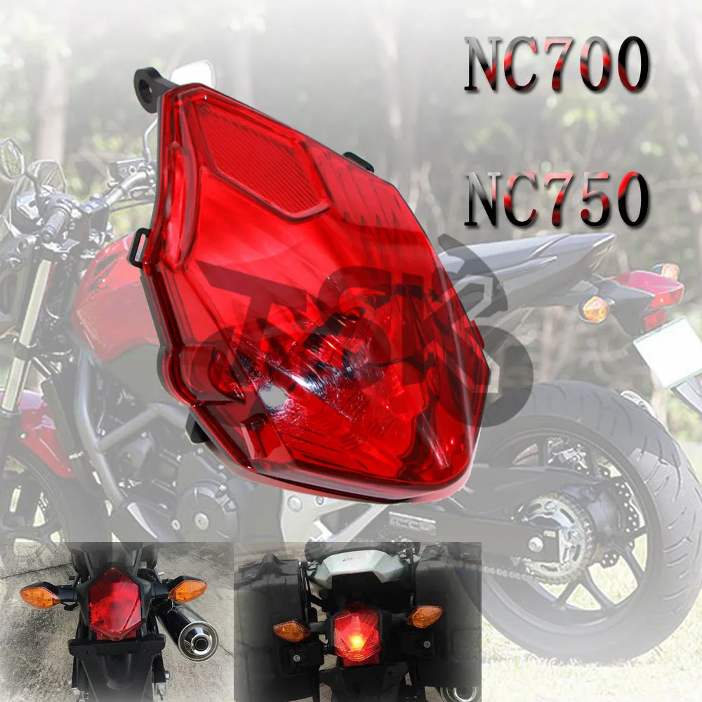 For HONDA NC 700 NC700 NC 750 NC750 Motorcycle Rear Tail Light Housing Rear Lamp Housing Brake Signal Taillight Assembly