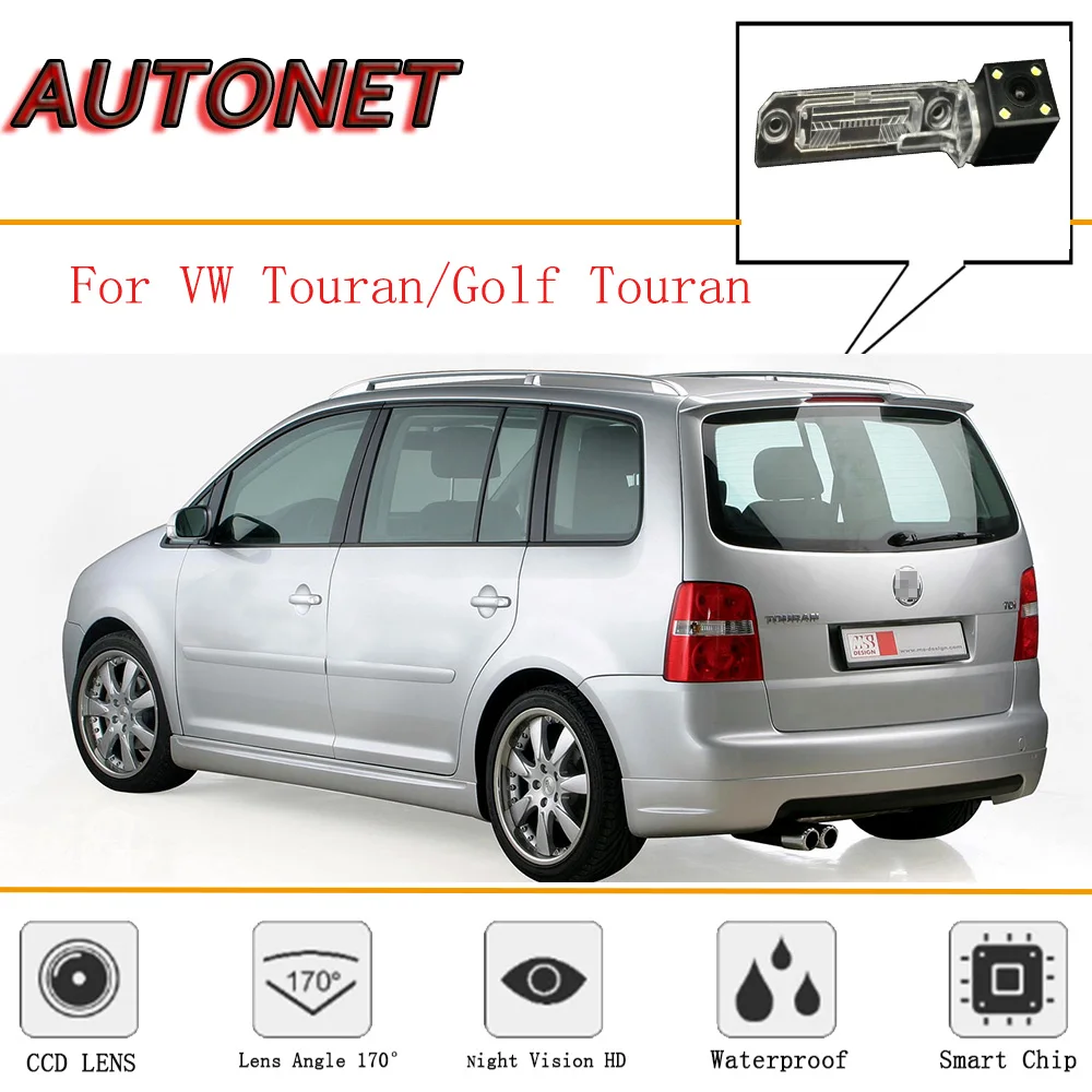 Kamera cofania AUTONET do Volkswagen VW Touran/Golf Touran 2003~2010/CCD/Night Vision/Backup Camera/kamera rejestracyjna