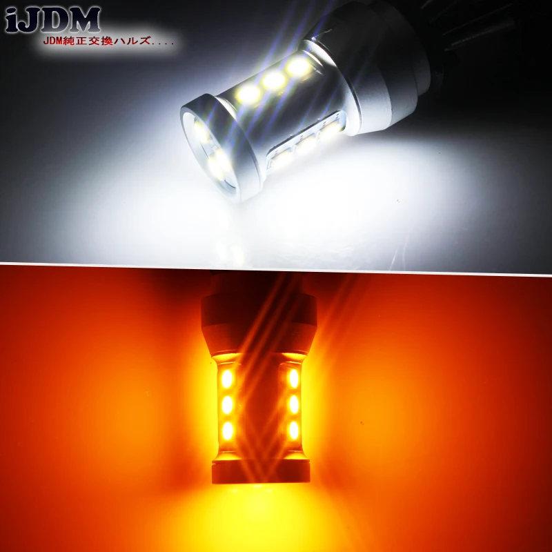 2PCS PY24W LED Bulbs For BMW E90/E92 3 Series,F10/F07 5 Series, E83/F25 X3 E70 X5 E71 X6 Z4 Front Turn Signal Lights