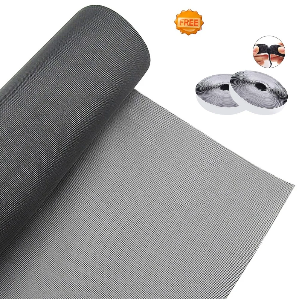 150cm x 200cm, Nano Fireproofing Fly Mosquito Screen Net, Mesh for Door and Window,Protect Baby and Family from Insect and Bug