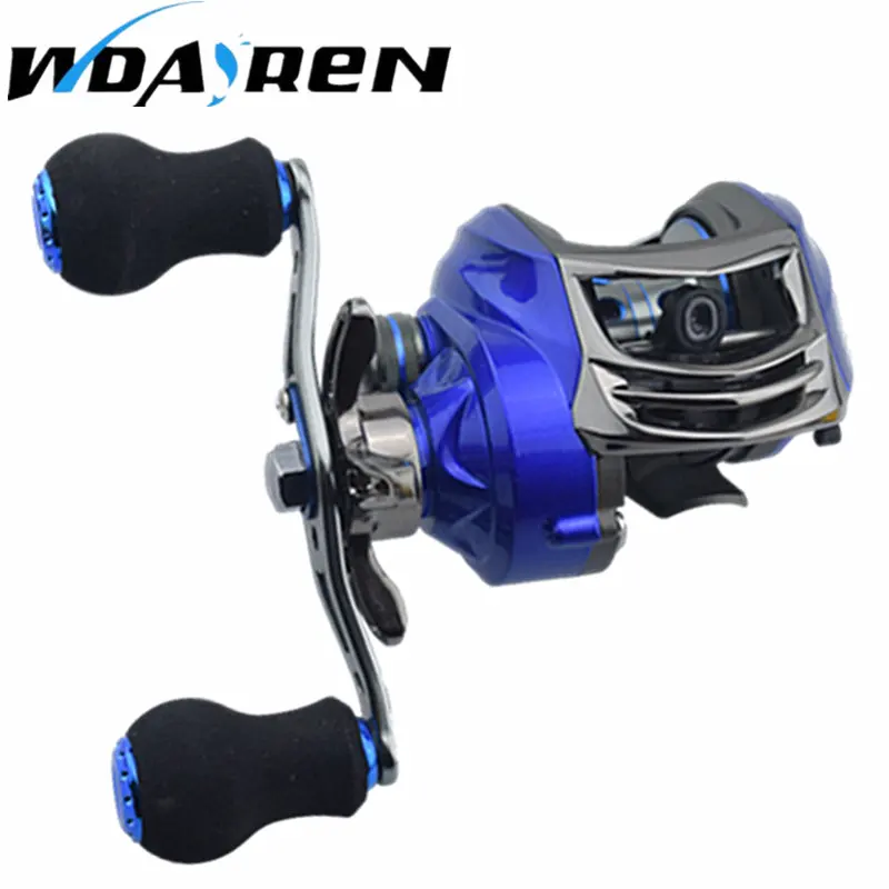 WDAIREN 13+1BB Fishing Reels GT 6.3:1 Bait Casting Reels Left Right Hand Fishing with One Way Clutch Baitcasting Reel FB-001