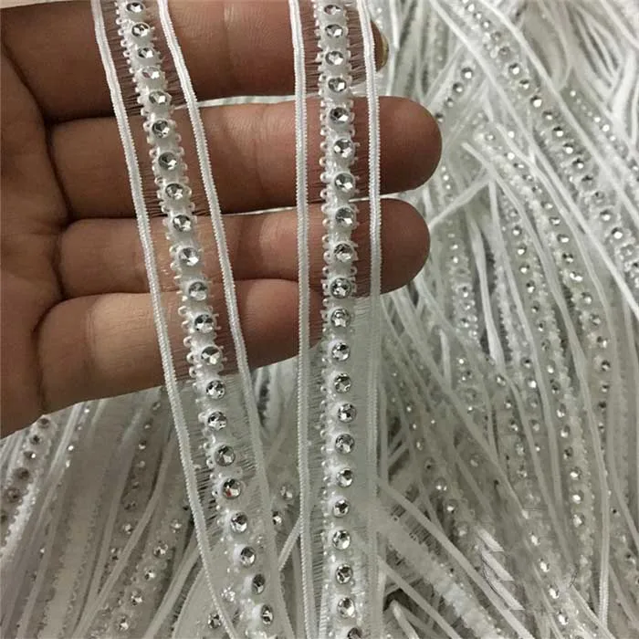 10Yds/lot 1.2cm wide Vintage Style Lace Silver Pearl Ribbon Trim Sewing craft Wedding Decoration Lace Trims A1354