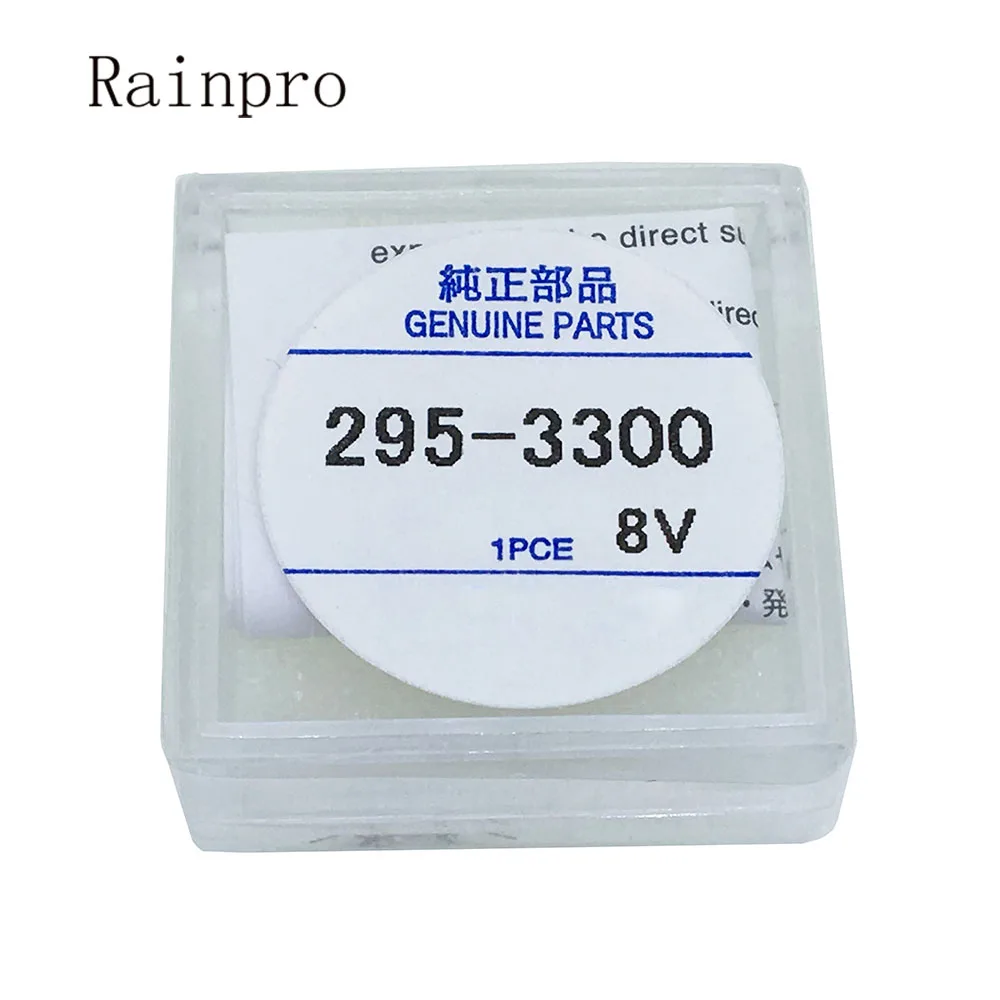 Rainpro 1PCS/LOT 295-3300 295.3300 MT621 solar watch battery  watch parts  Optical kinetic energy watch rechargeable battery