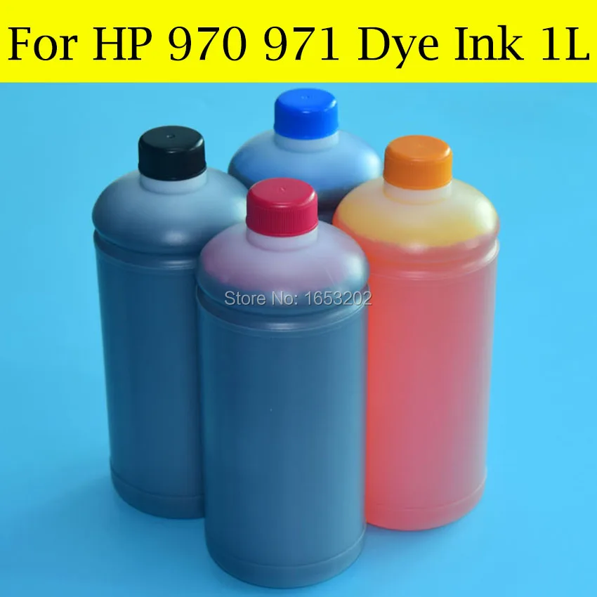 

4 Color/Lot Dye Ink Refill Kit For HP 970 971 Ink Cartrige For HP Officejet Pro X451dn X451dw X476dn X551dn X576dw Printer