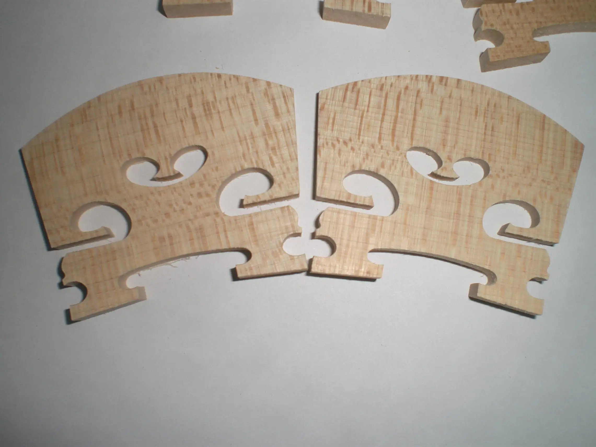 Viola Parts Aged maple Viola bridges from 46mm 48mm to 50mm and Student VIOLA bridges VIOLA parts