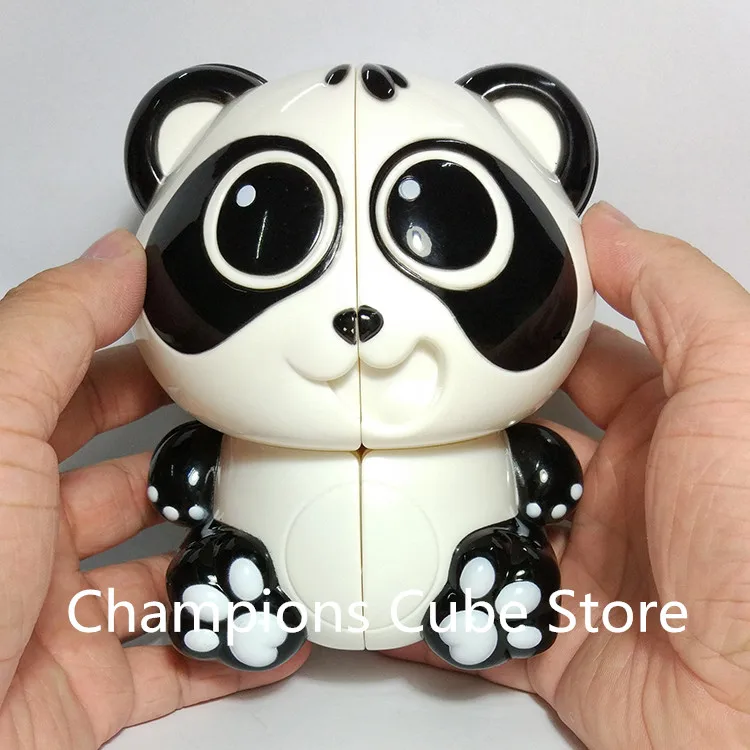 Nieuwste Collectie Zhisheng Yuxin Panda 2X2 Speed Cube Magic Puzzel Professionele Cubo Magico Kind Brain Teaser Educatief Kid speelgoed