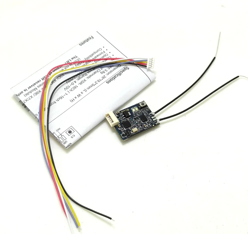 FrSky XSR 2.4GHz 16CH ACCST Receiver w/ S-Bus & CPPM Particular for Mini Multicopter Sundrone